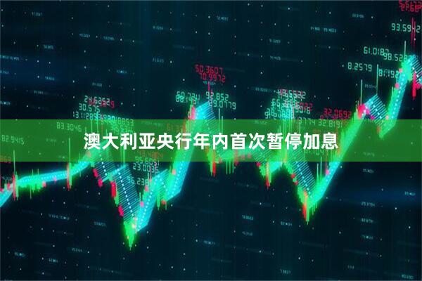 澳大利亚央行年内首次暂停加息